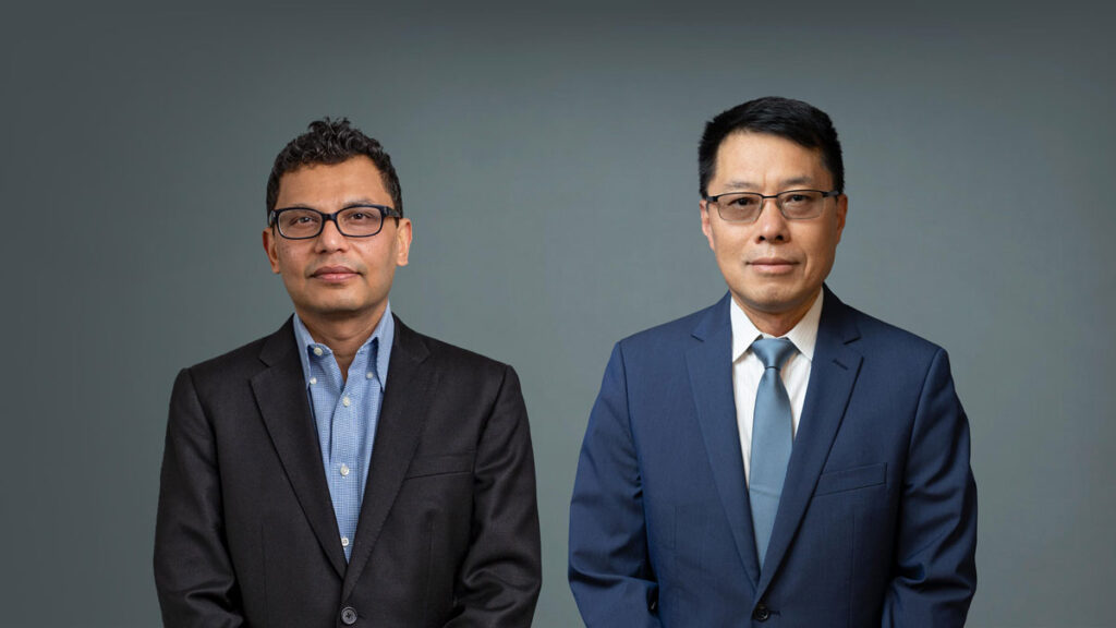 Photo: Hersh Chandarana and Yulin Ge.