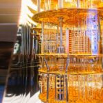 Photo: IBM Q System One quantum computer.