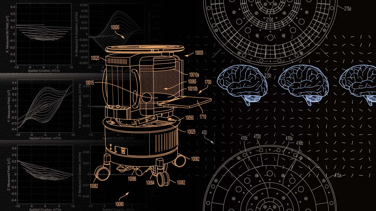Illustration: technical drawings of Hyperfine Swoop and other graphics.