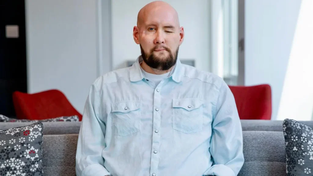 Photo of Aaron James by Haley Ricciardi/NYU Langone Health.